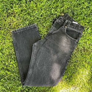 Lee black denim jeans size 32/30